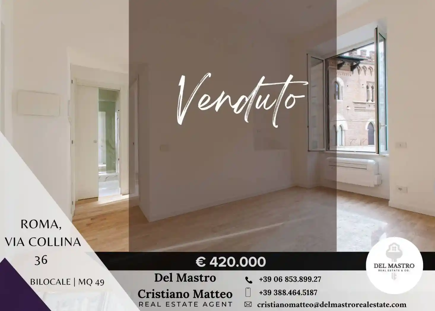 Appartamento in vendita a Roma