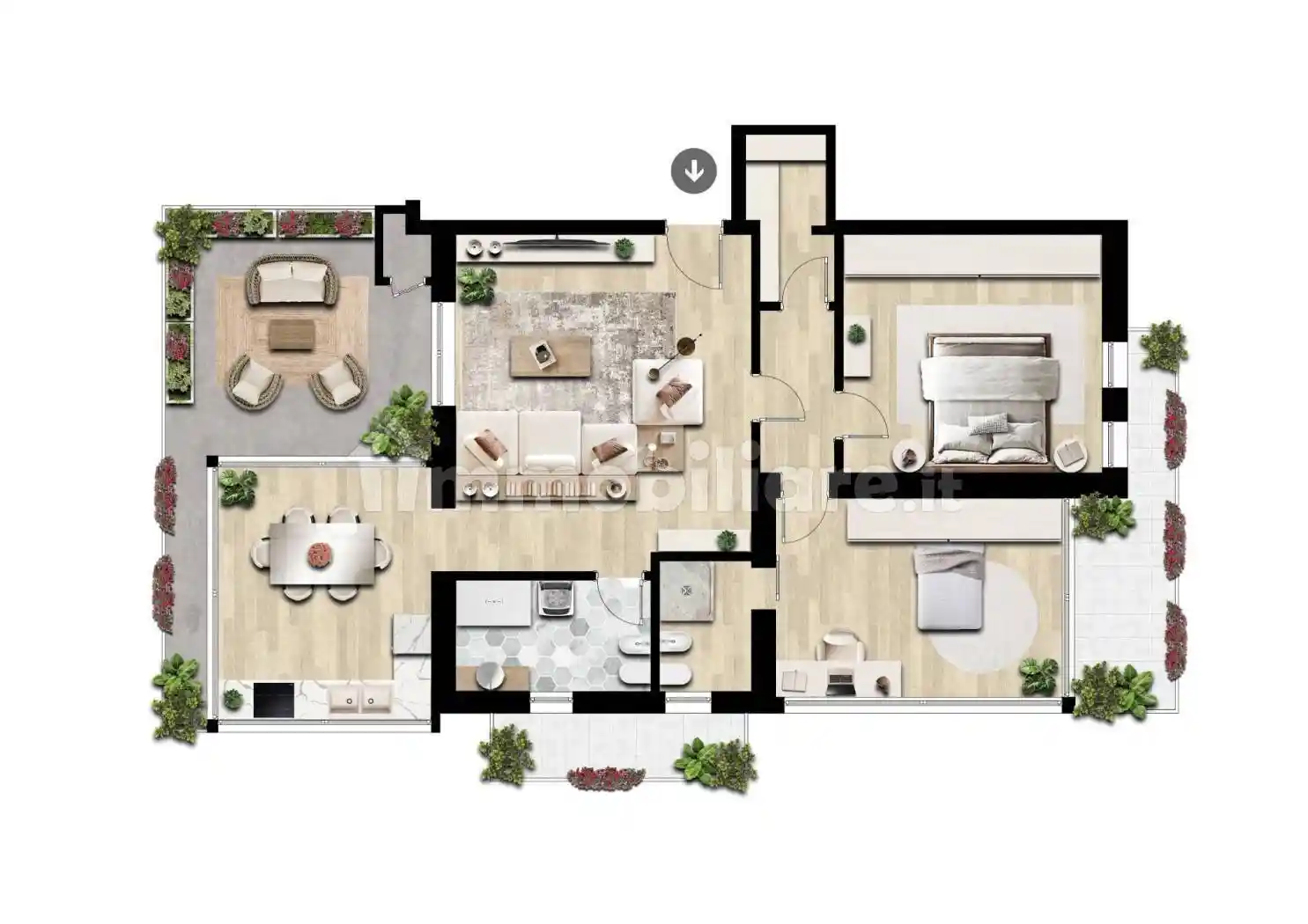 Attico - Mansarda in vendita a Roma