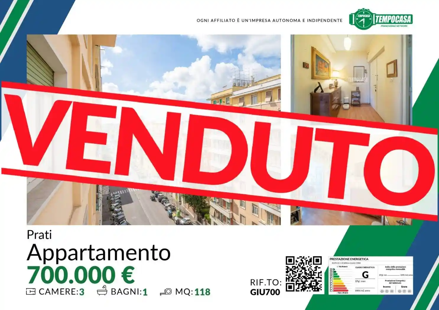 Appartamento in vendita a Roma