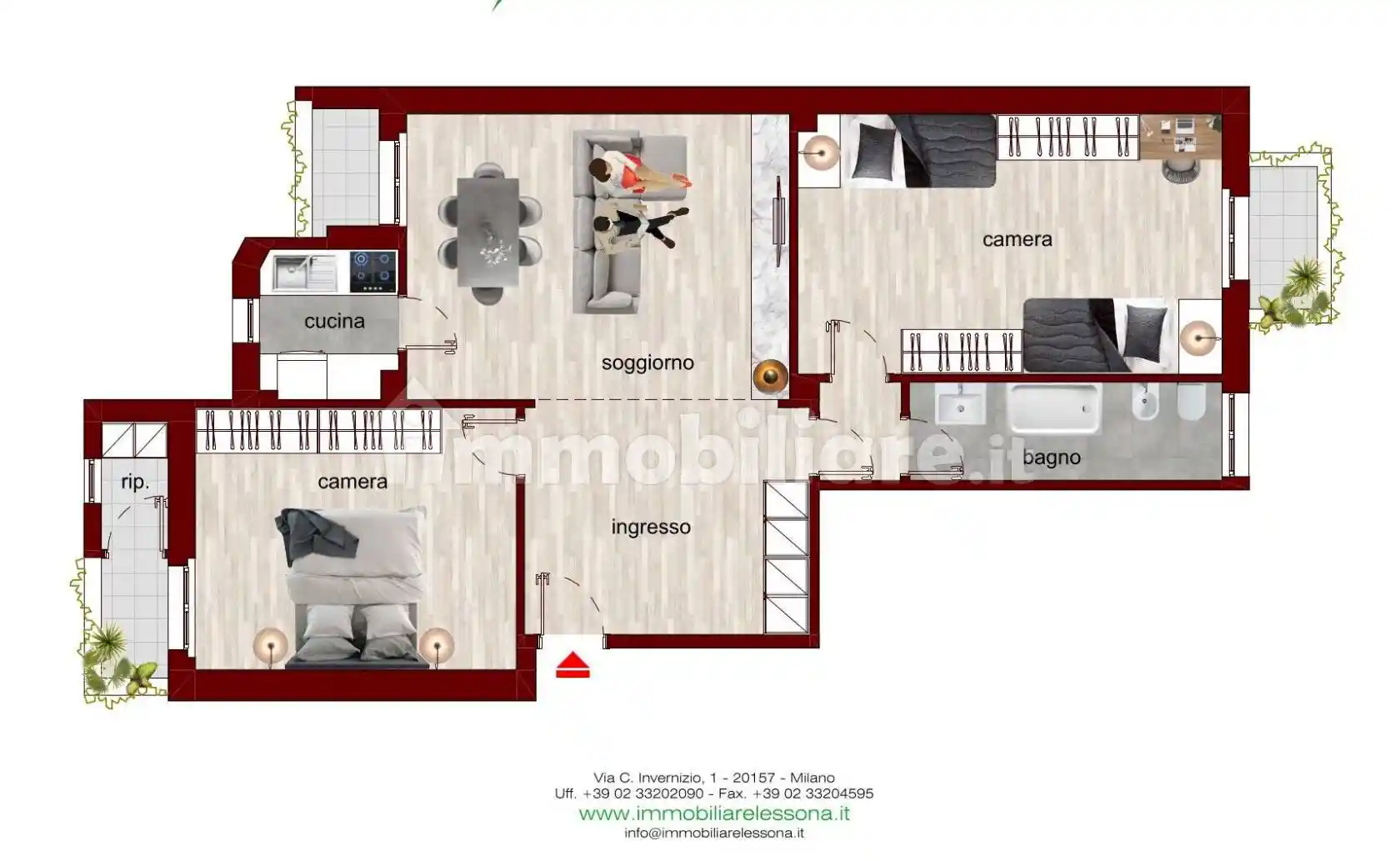 Appartamento in vendita a Milano