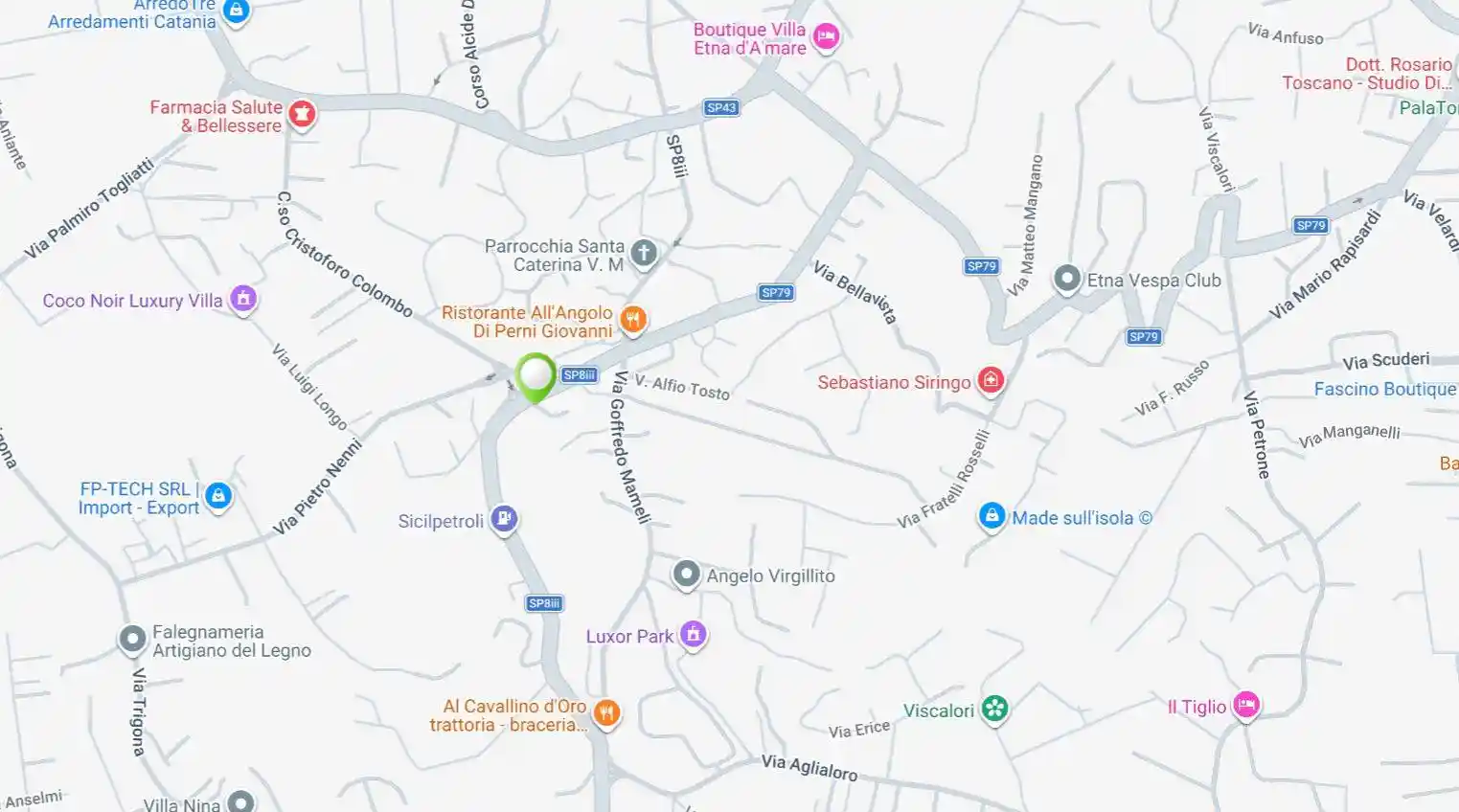 Villa in vendita a Trecastagni