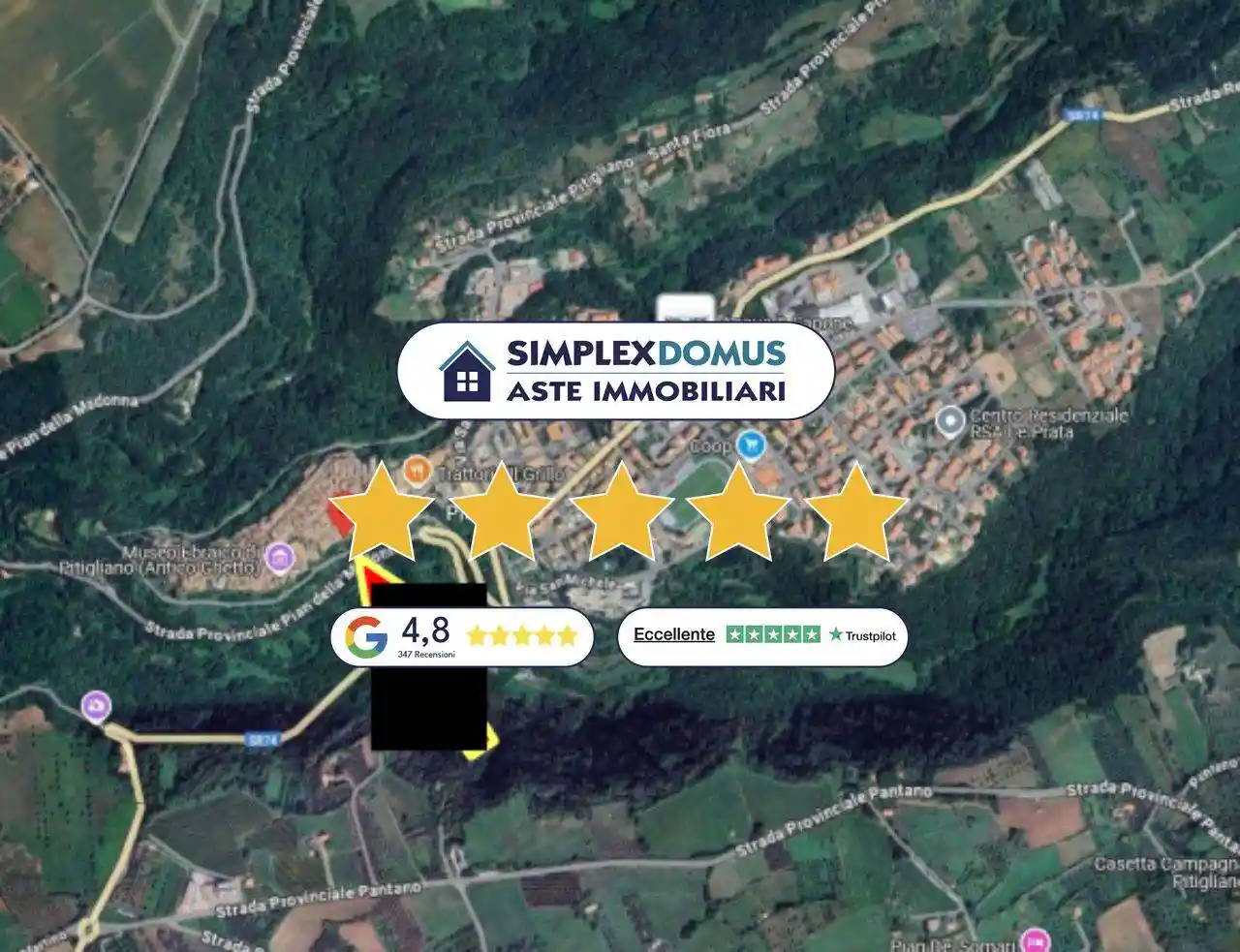 Appartamento in vendita a Pitigliano