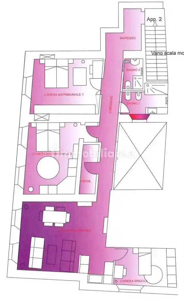 Appartamento in vendita a Siena