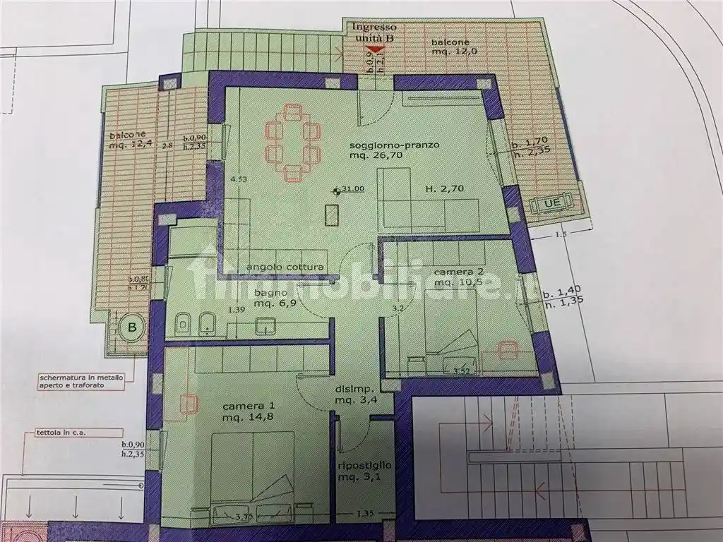 Appartamento in vendita a Capraia e Limite