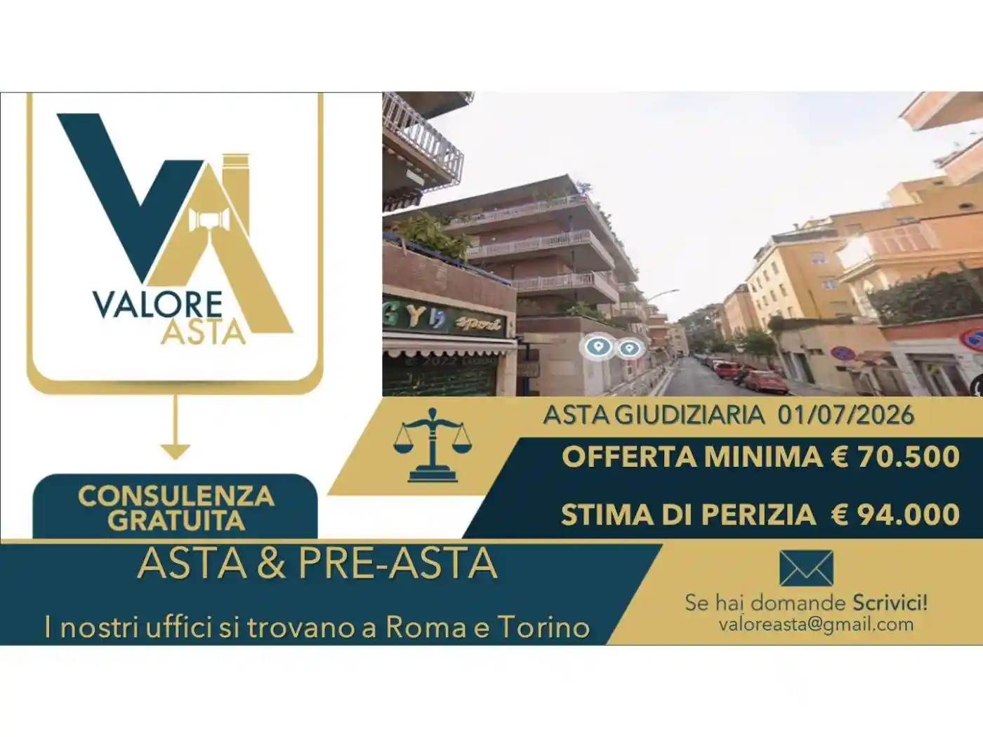 Appartamento in vendita a Roma