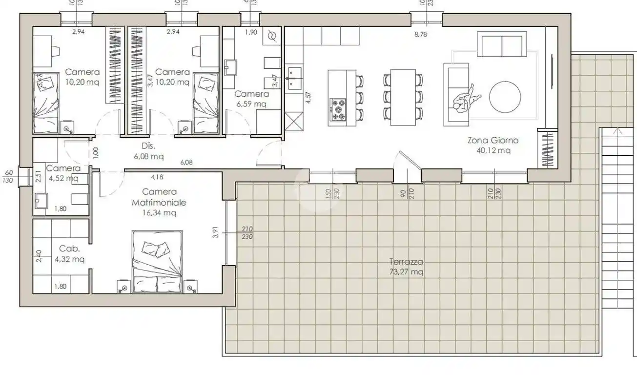 Appartamento in vendita a Corte Franca
