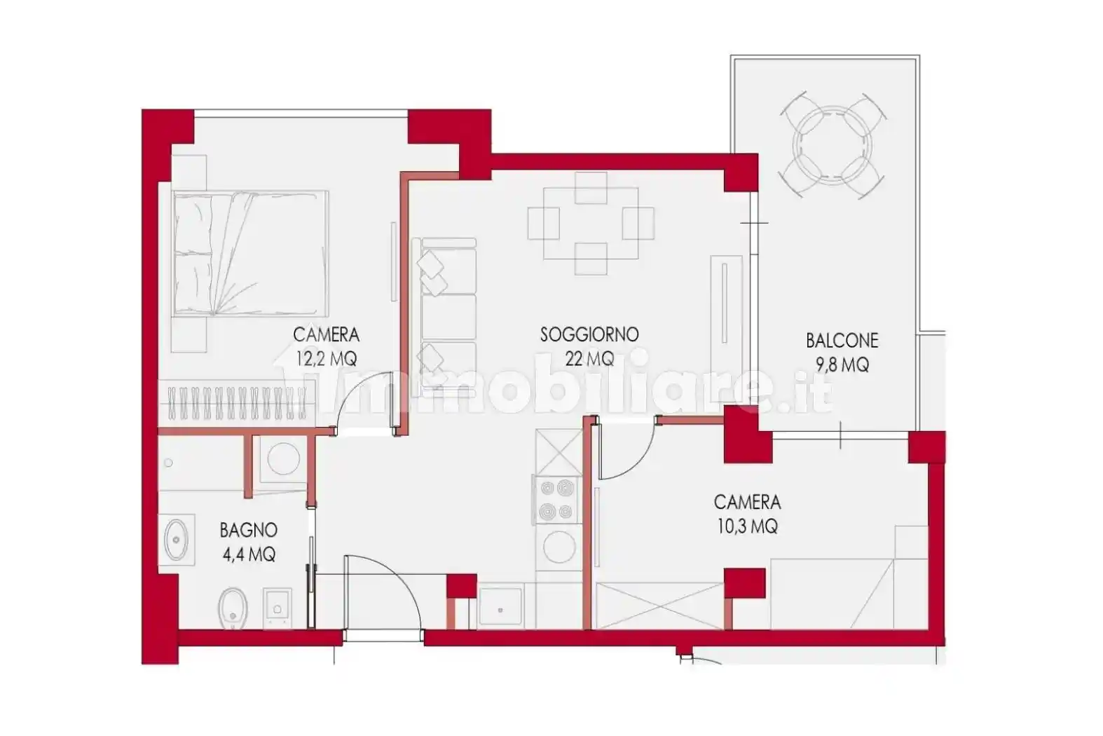 Appartamento in vendita a Roma