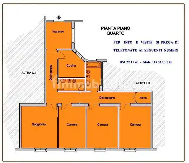 Appartamento in affitto a Bologna