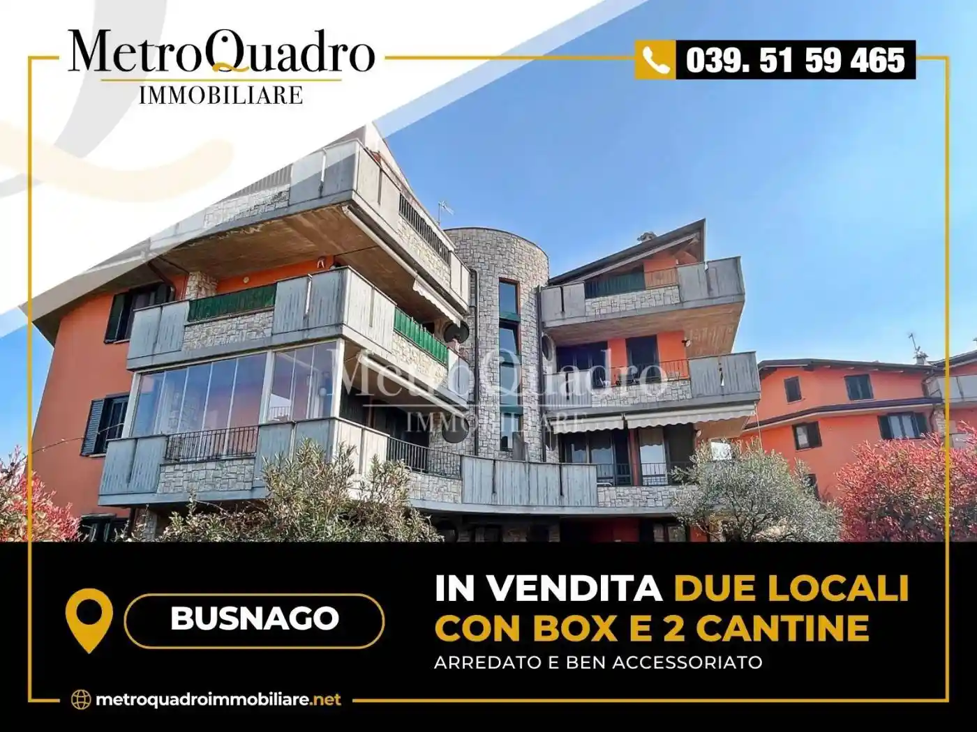 Appartamento in vendita a Busnago
