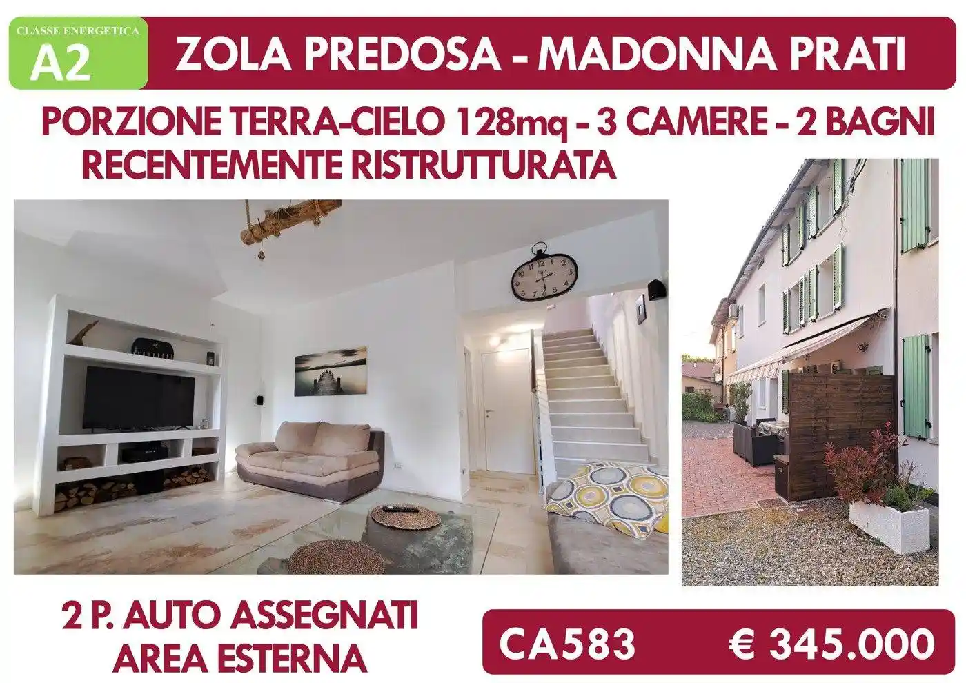 Casa indipendente in vendita a Zola Predosa