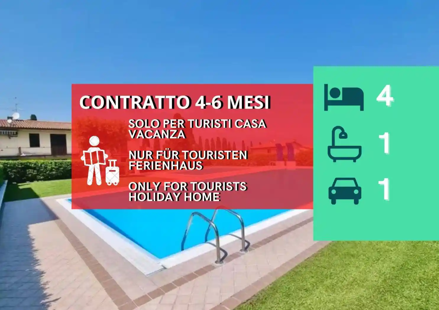 Appartamento in affitto a Lazise