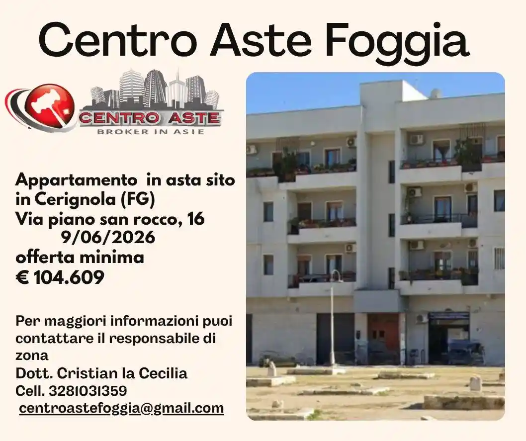 Appartamento in vendita a Cerignola