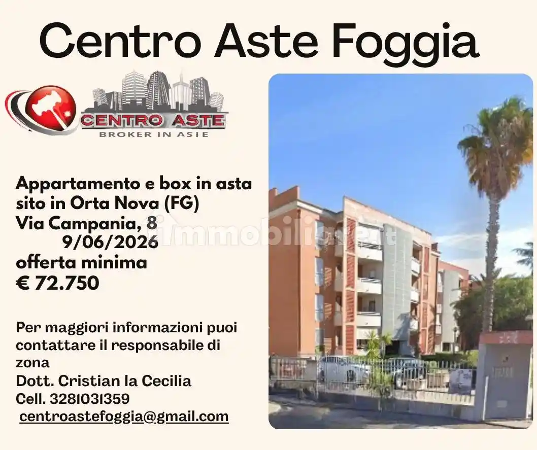 Appartamento in vendita a Orta Nova