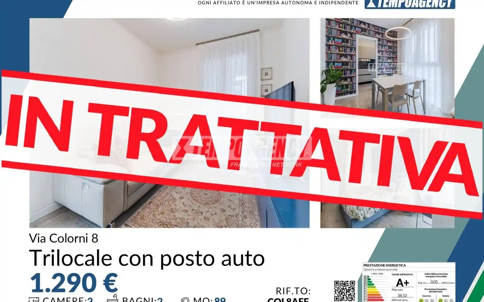 Appartamento in affitto a Milano