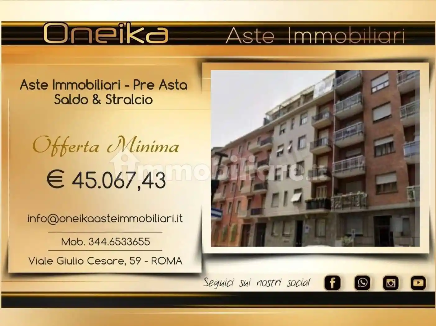 Appartamento in vendita a Torino