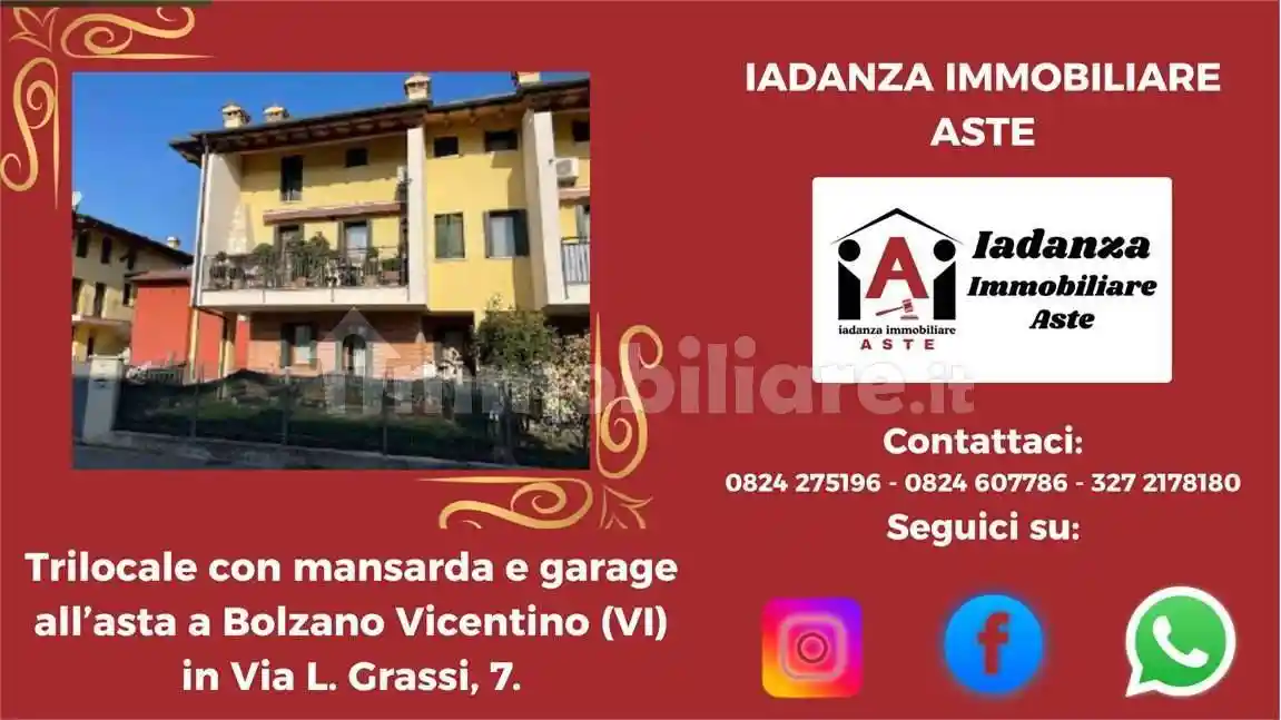 Appartamento in vendita a Bolzano Vicentino