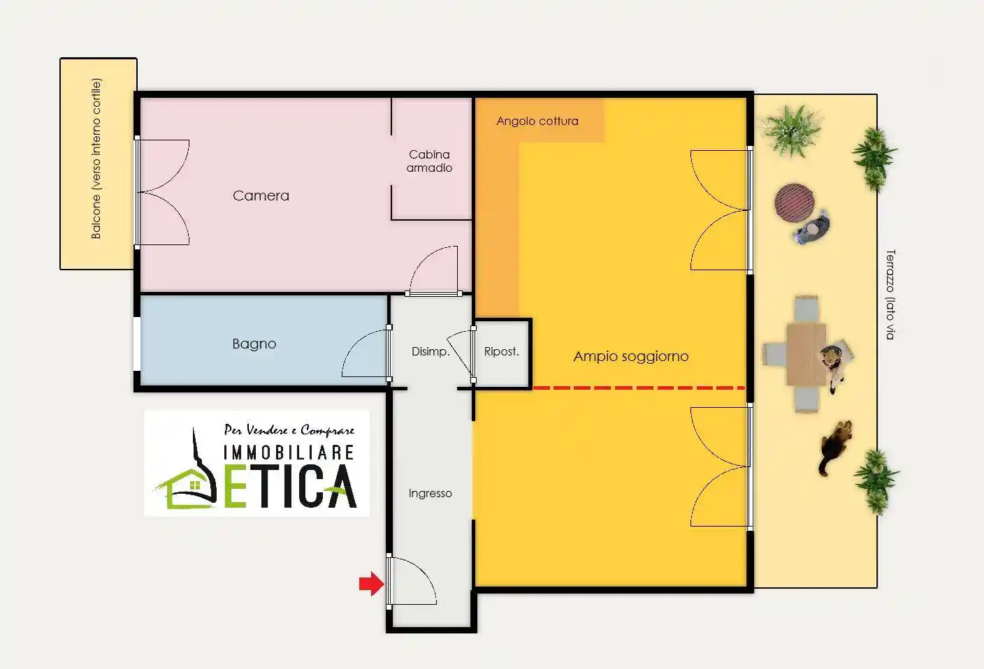 Appartamento in vendita a Torino