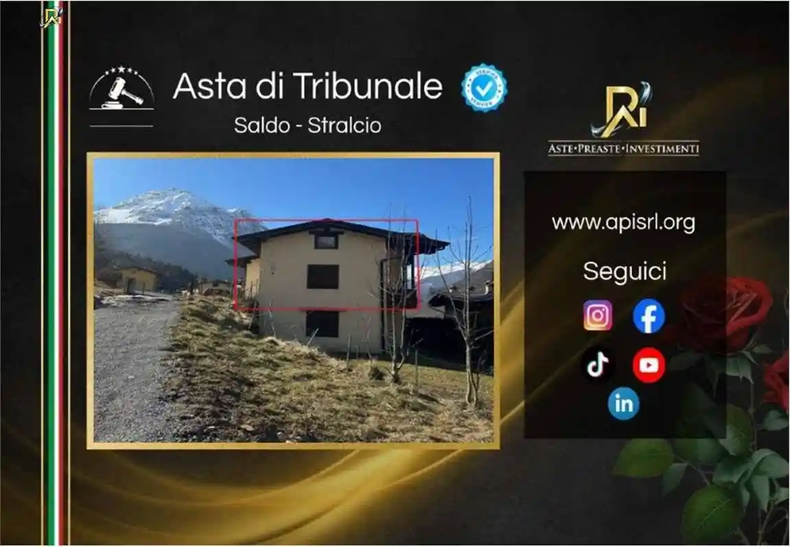 Appartamento in vendita a Valbondione