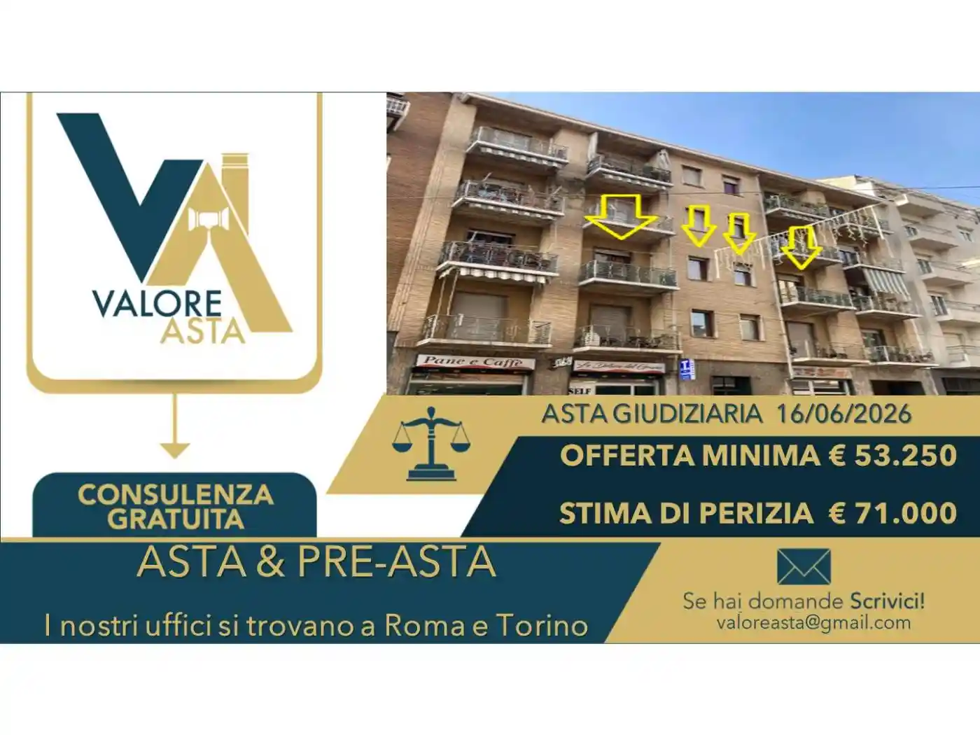 Appartamento in vendita a Torino