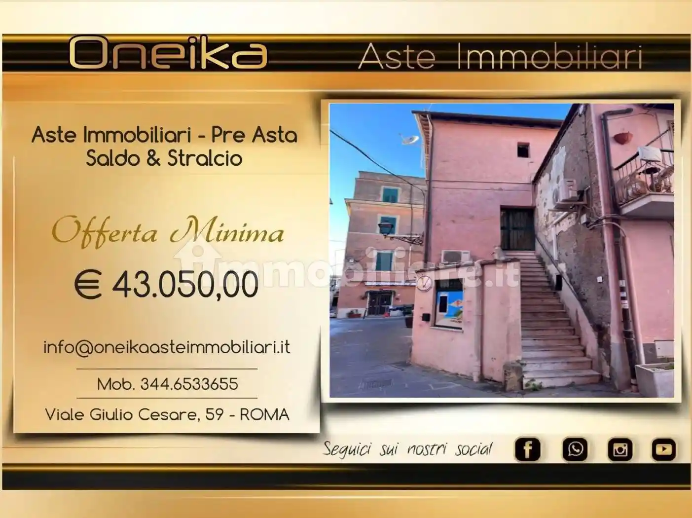 Appartamento in vendita a Ariccia