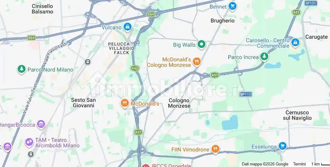 Palazzo - Edificio in vendita a Brugherio