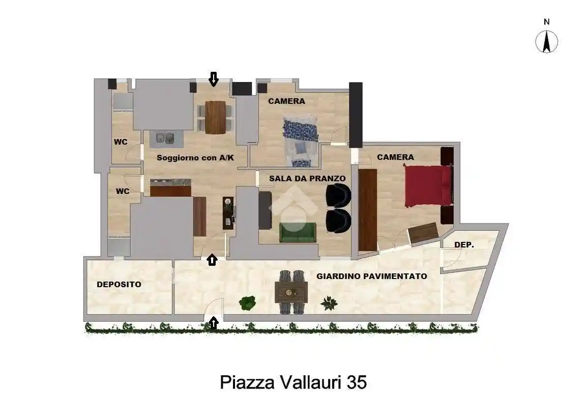 Appartamento in vendita a Roma