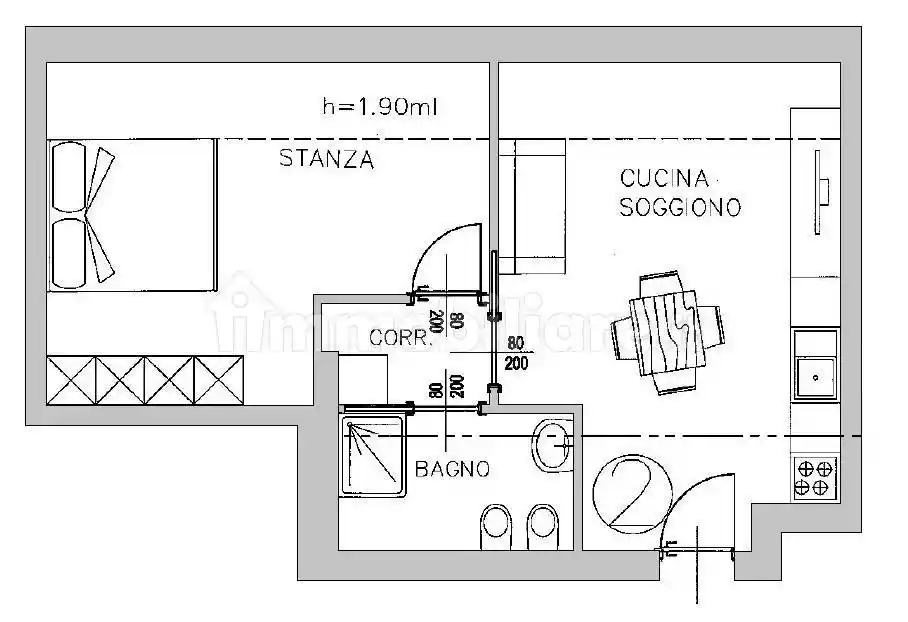 Appartamento in vendita a Pergine Valsugana