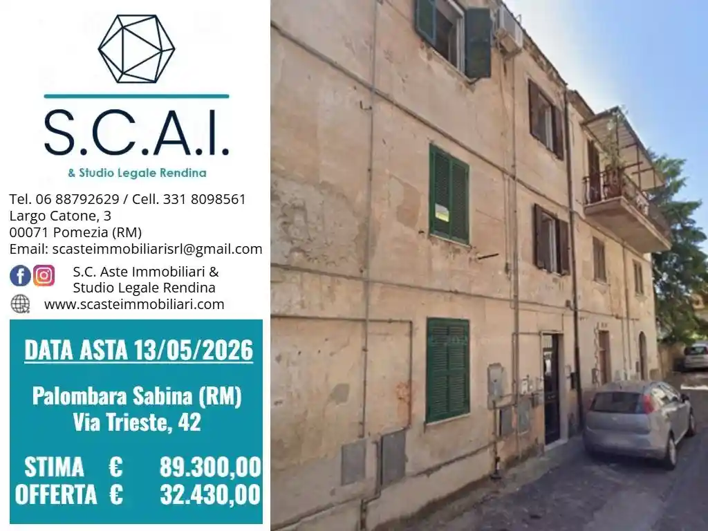 Appartamento in vendita a Palombara Sabina