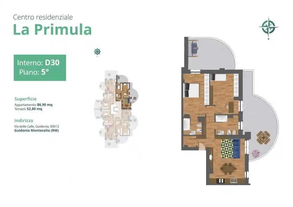 Appartamento in vendita a Guidonia Montecelio