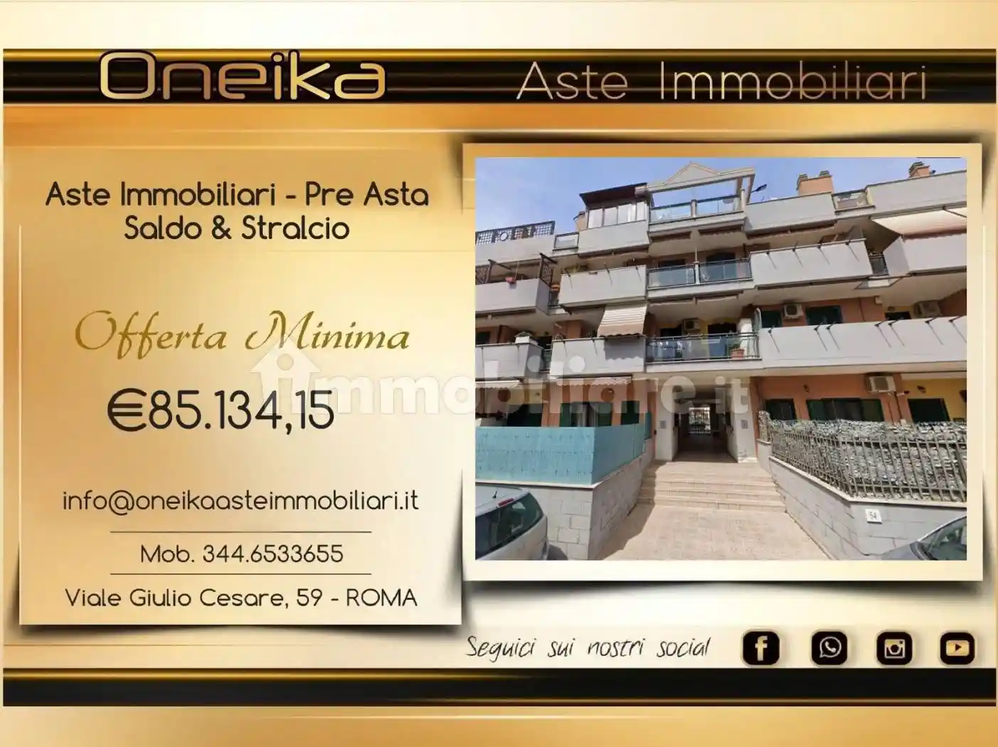 Appartamento in vendita a Roma