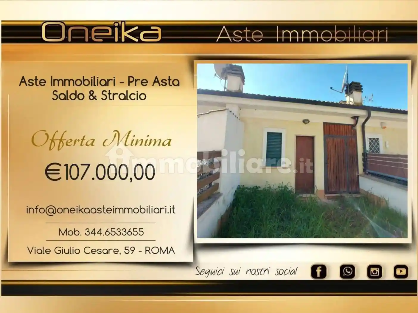 Villetta a schiera in vendita a Roma