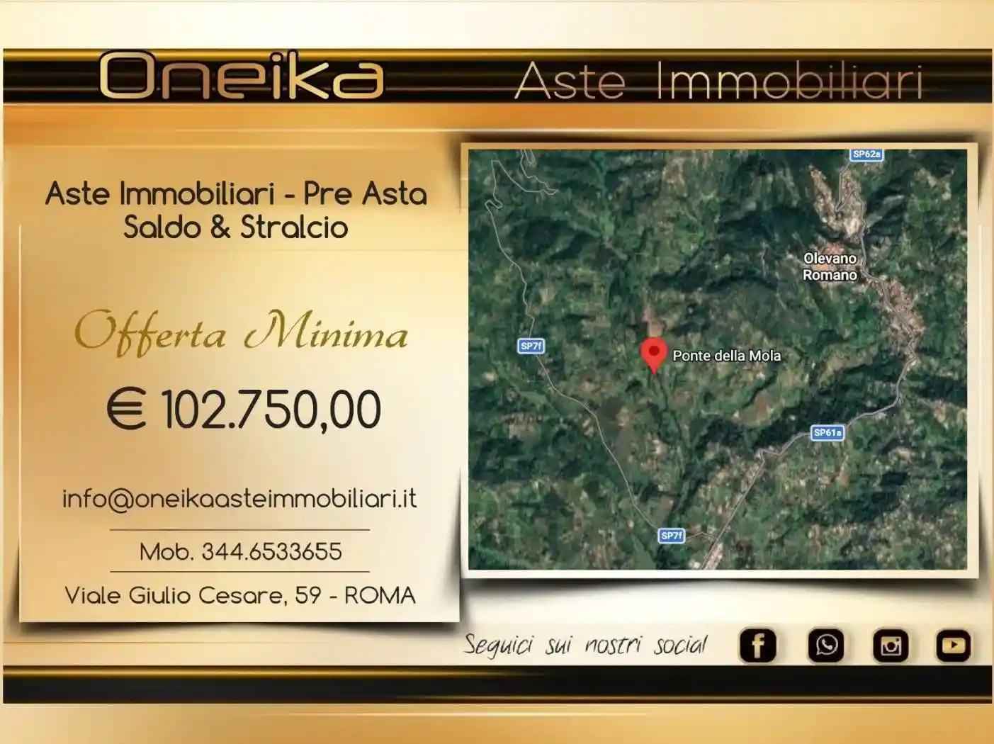 Appartamento in vendita a Olevano Romano