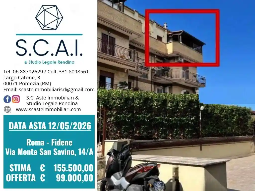 Appartamento in vendita a Roma