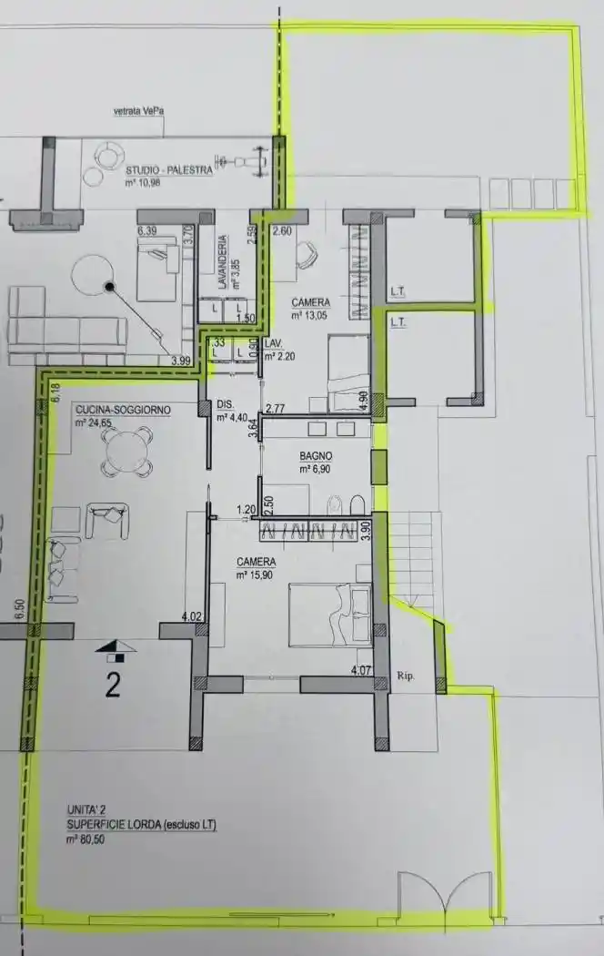 Appartamento in vendita a Cecina