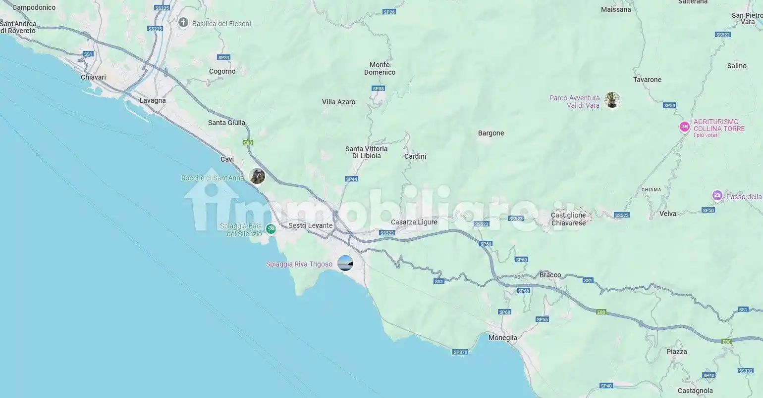 Appartamento in vendita a Castiglione Chiavarese