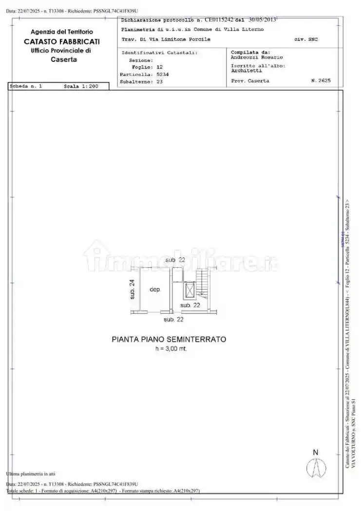 Appartamento in vendita a Villa Literno