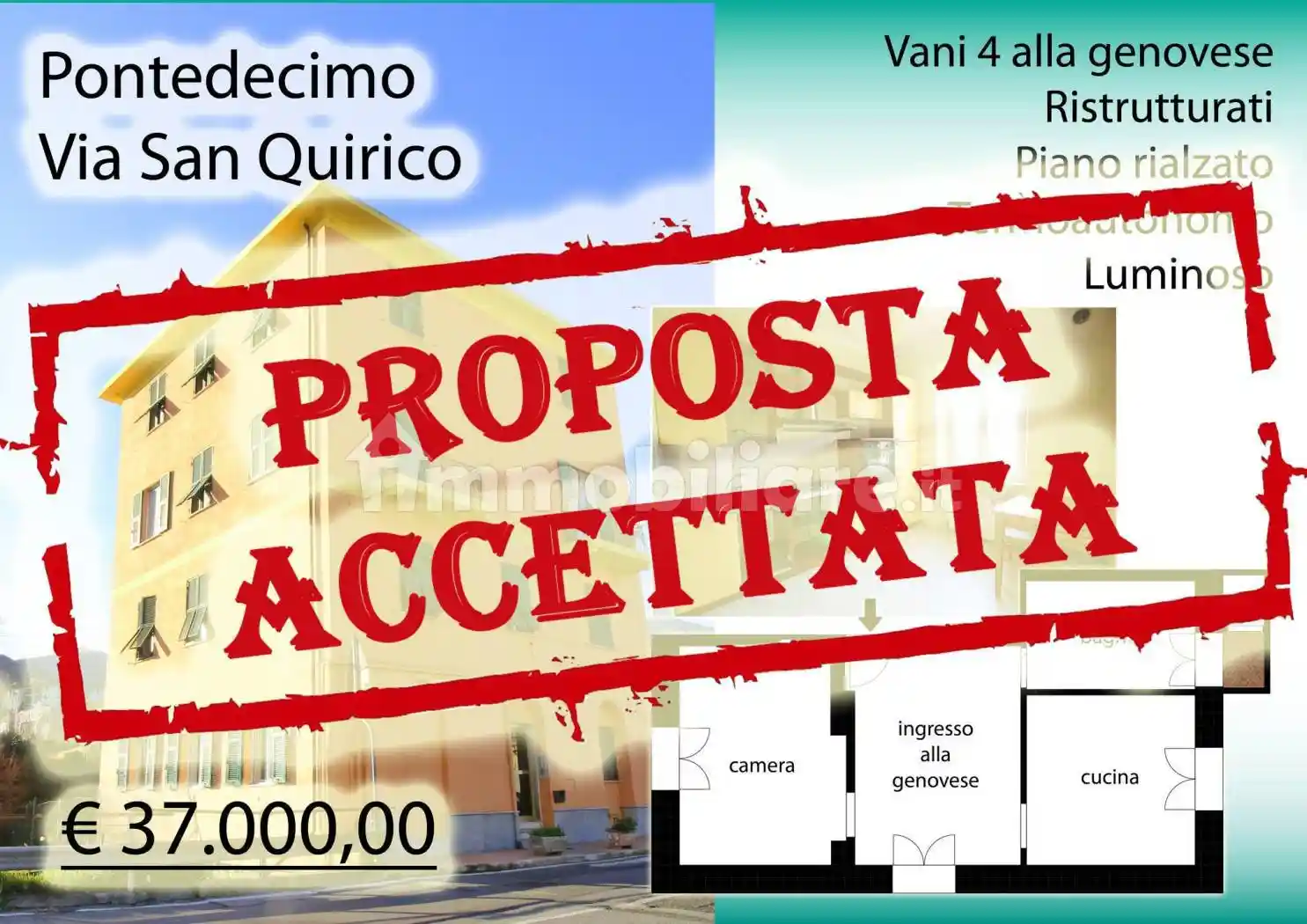 Appartamento in vendita a Genova