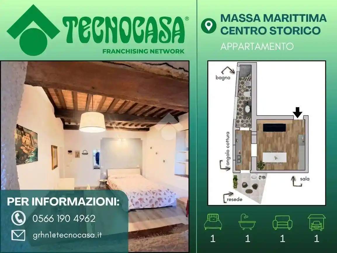 Appartamento in vendita a Massa Marittima