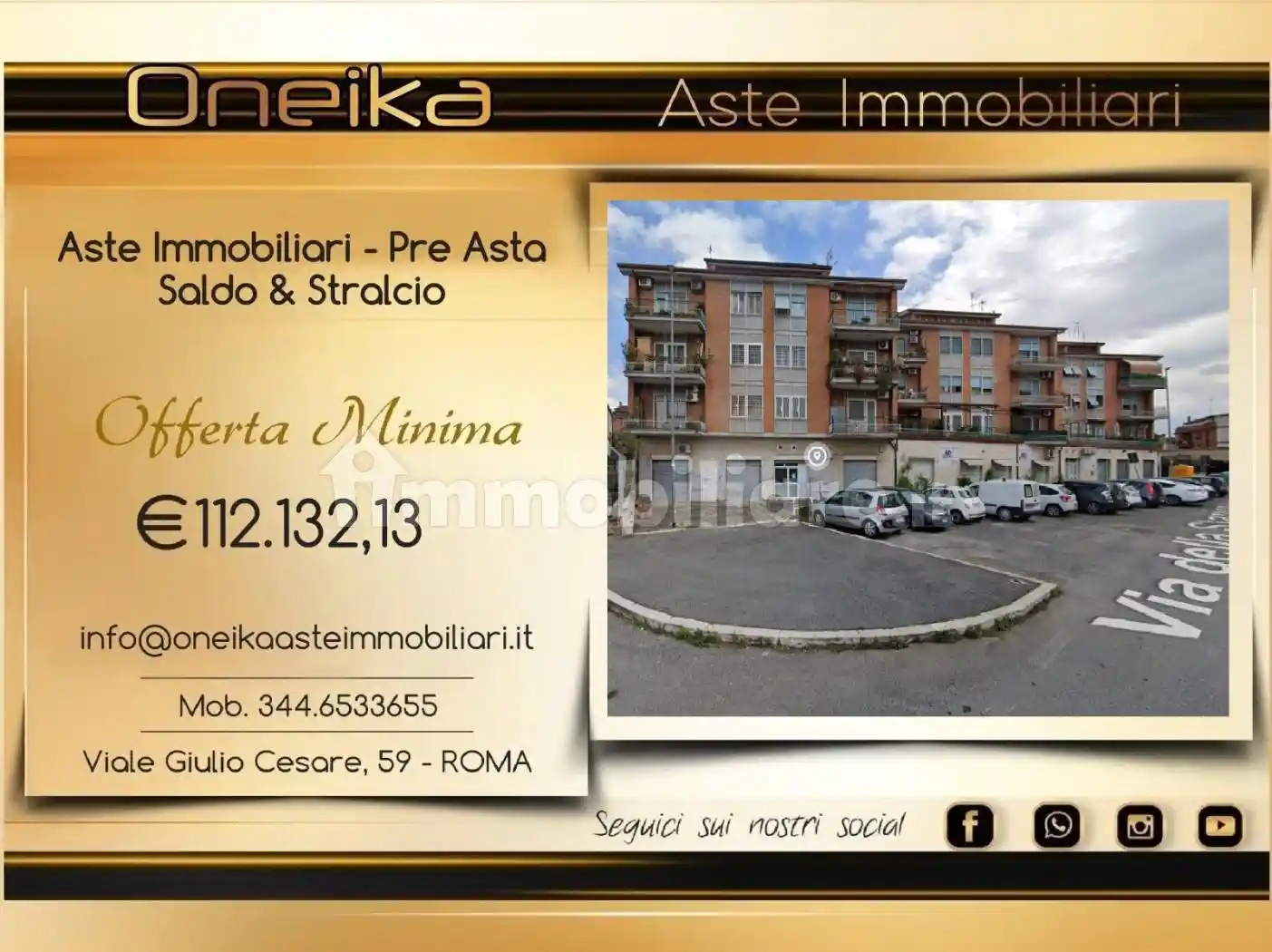 Appartamento in vendita a Roma