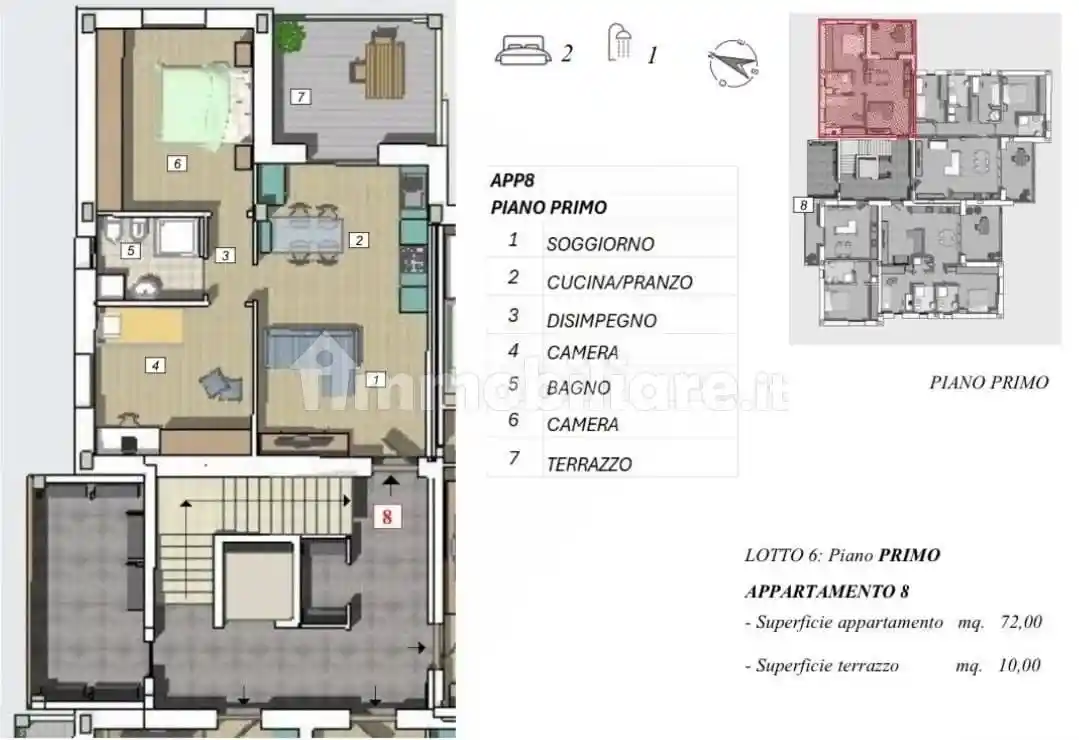 Appartamento in vendita a Cameri