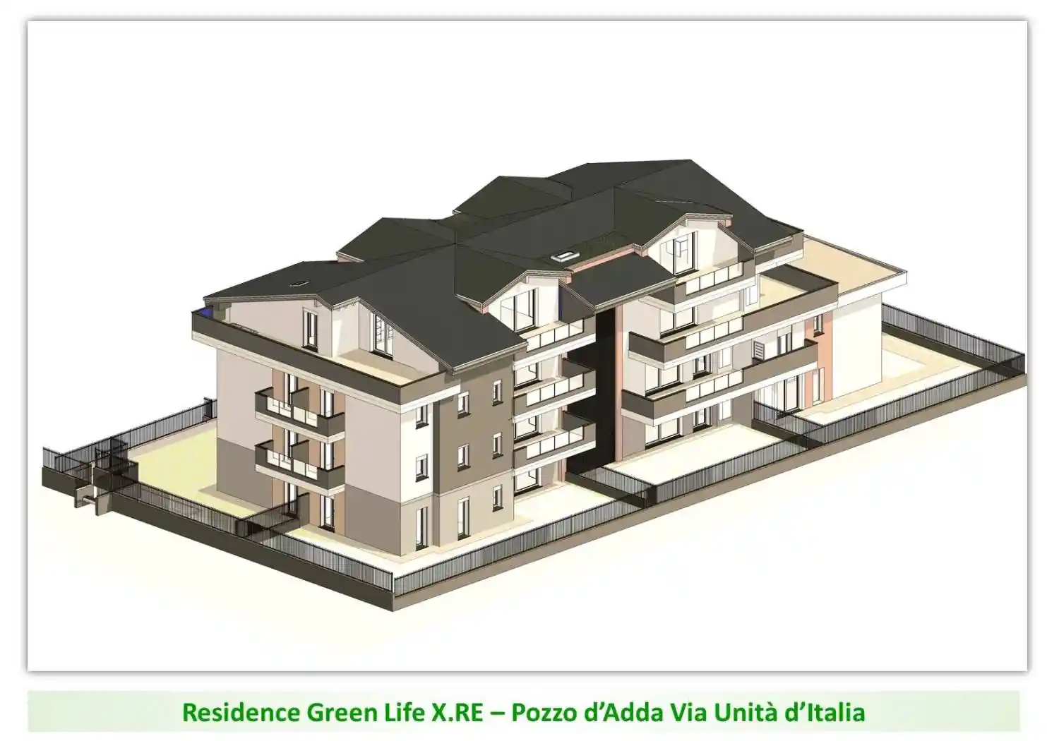 Appartamento in vendita a Pozzo d'Adda