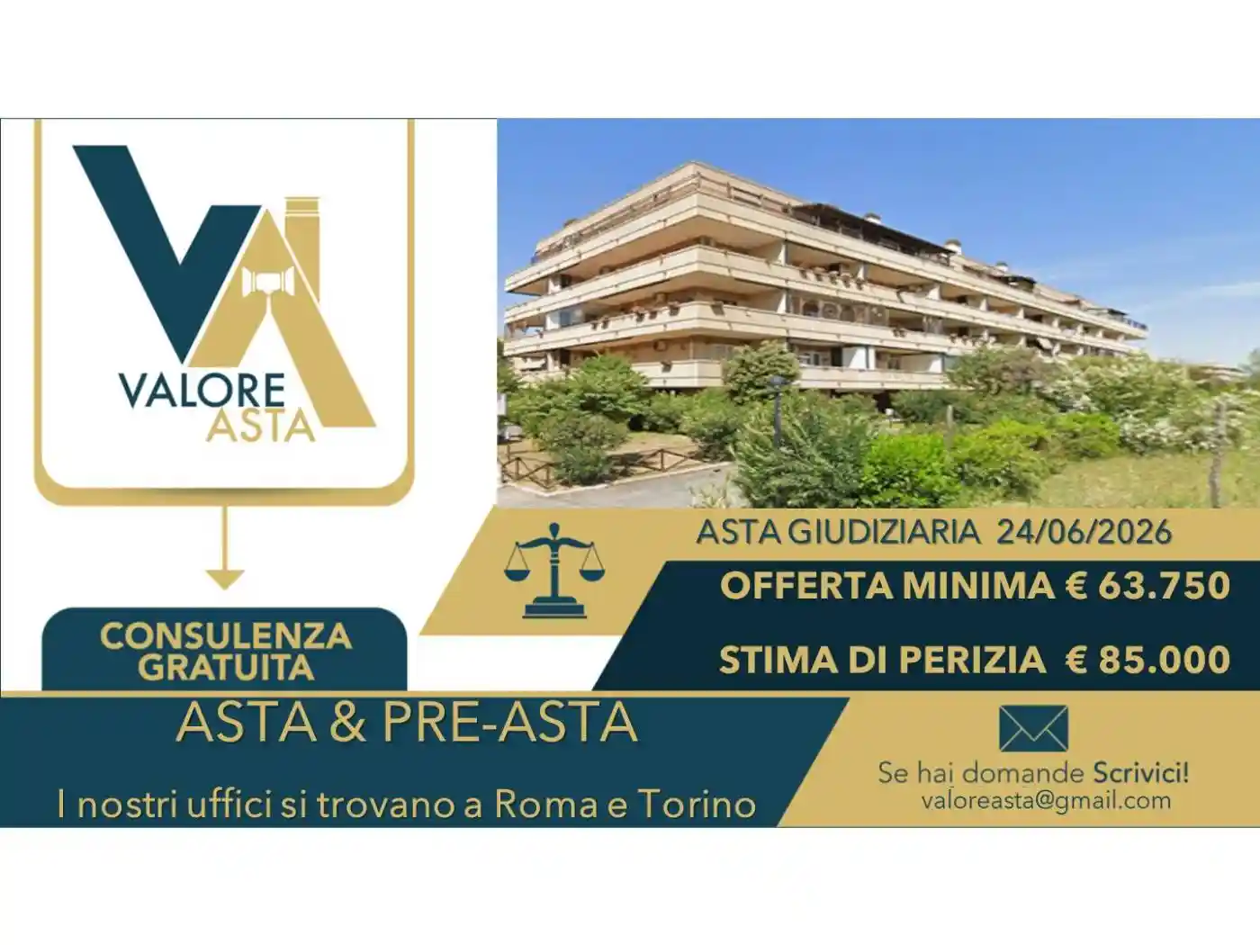 Appartamento in vendita a Roma