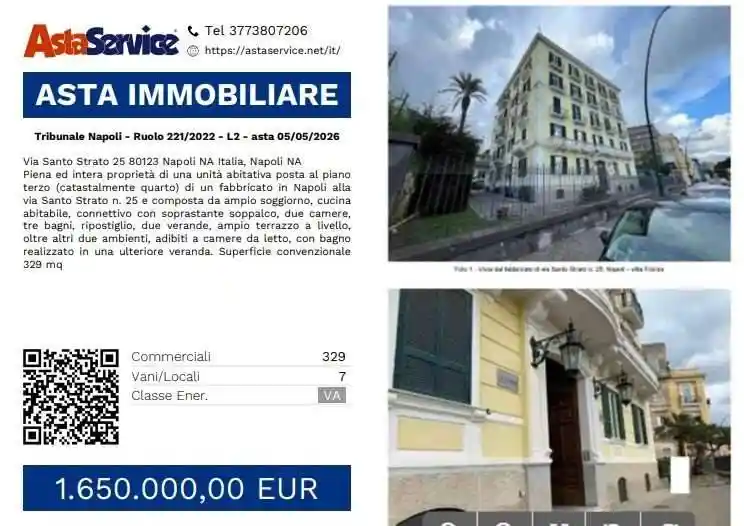 Appartamento in vendita a Napoli