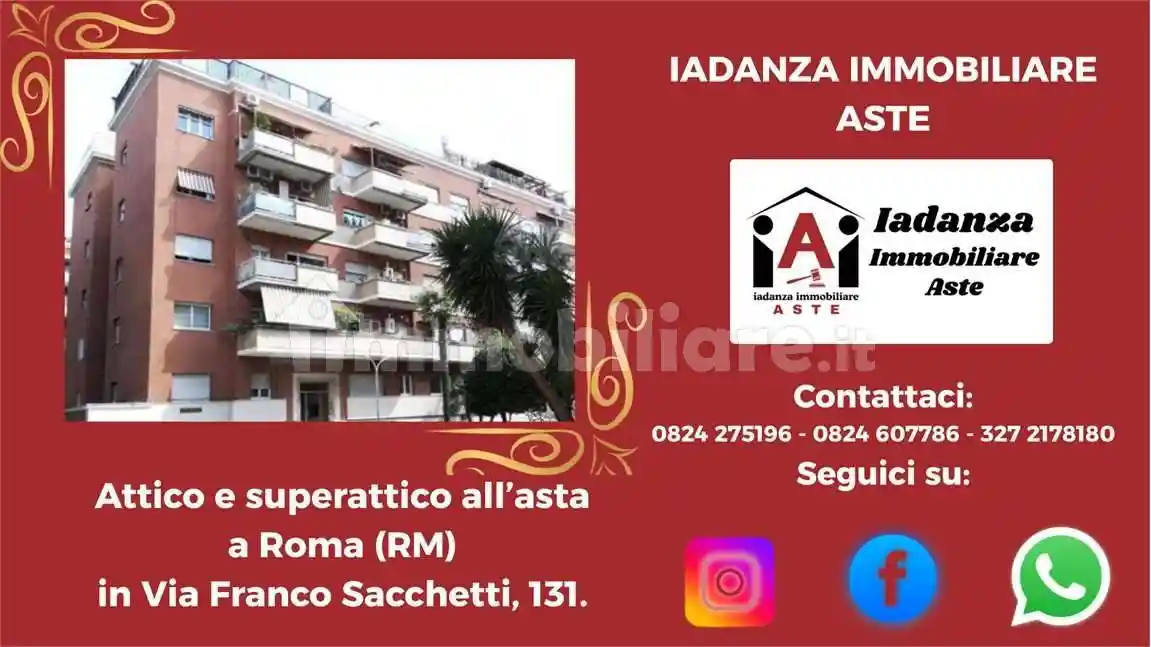 Attico - Mansarda in vendita a Roma