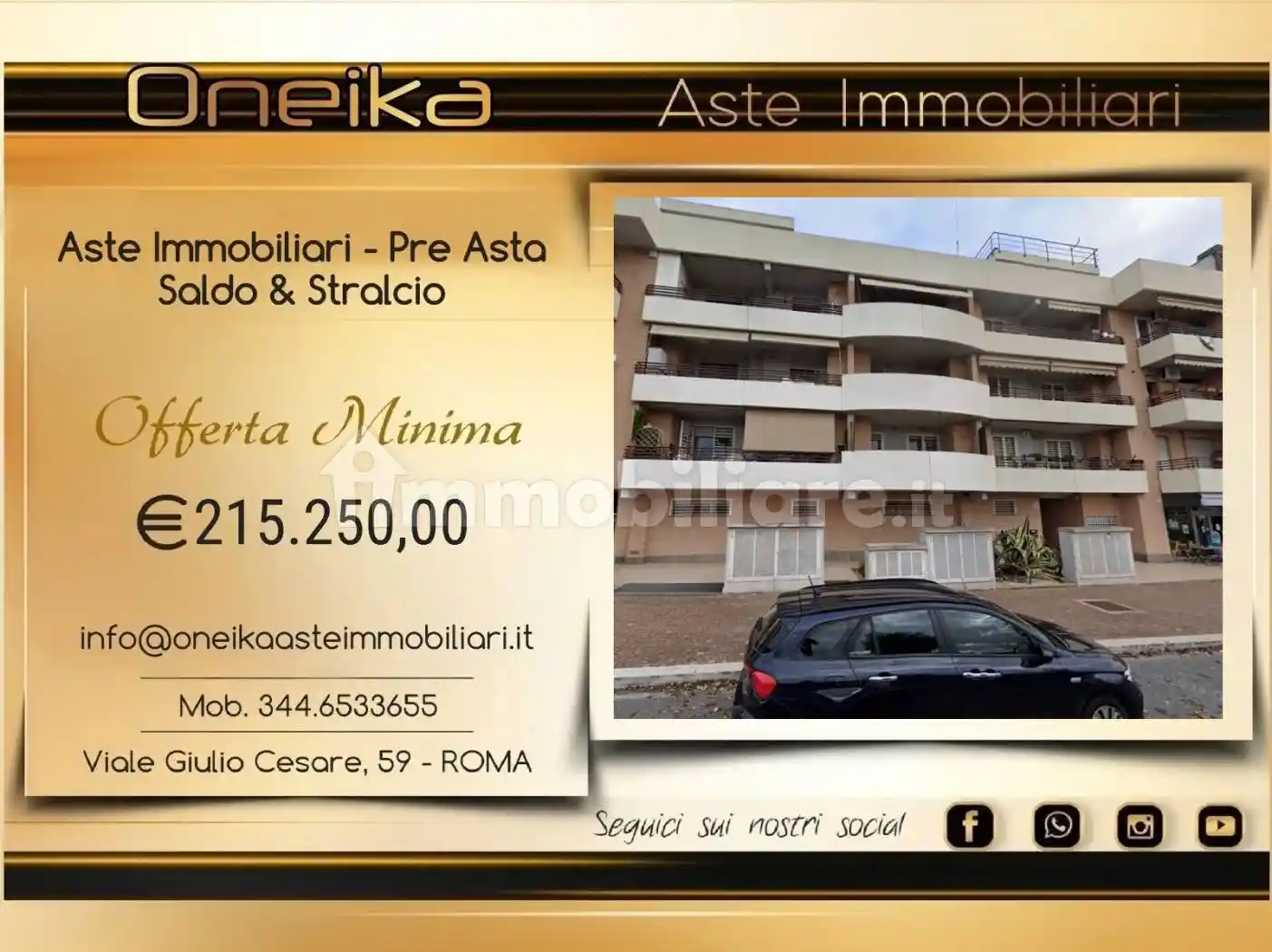 Appartamento in vendita a Roma