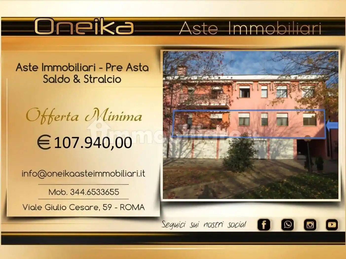 Appartamento in vendita a Mira