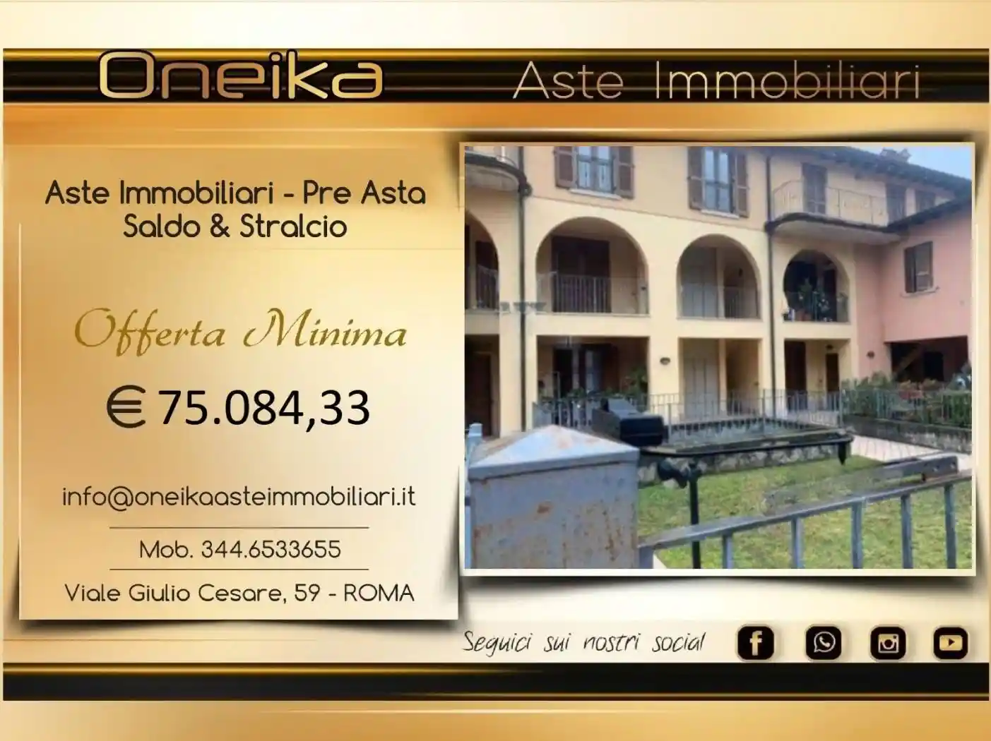 Appartamento in vendita a Caino