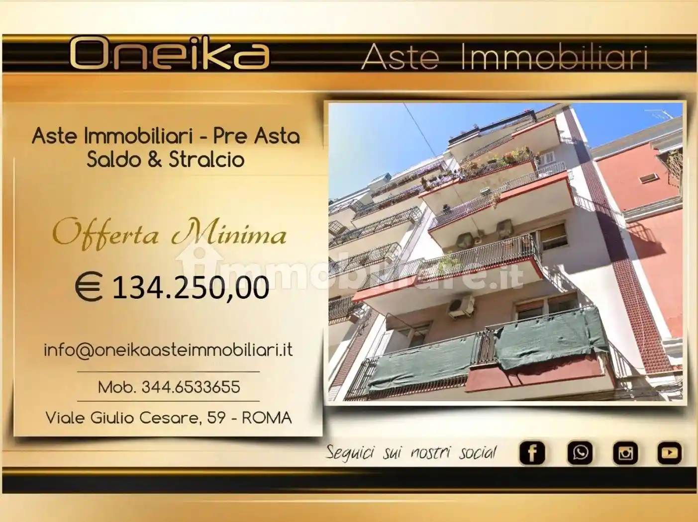 Appartamento in vendita a Bari