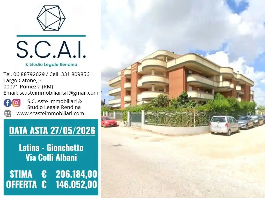 Appartamento in vendita a Latina