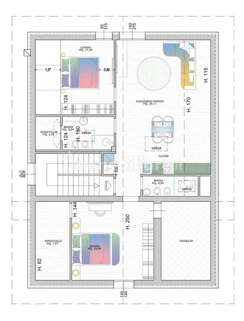 Attico - Mansarda in vendita a Riccione